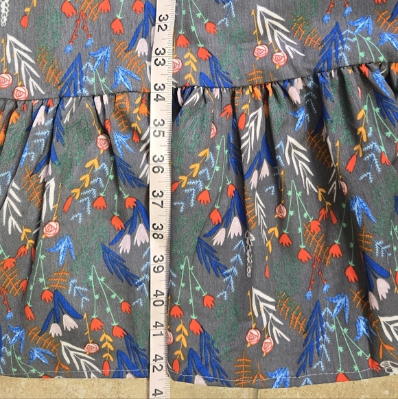 A Shappe Vintage Shift Floral Print Midi Dress - Picture 13 of 15